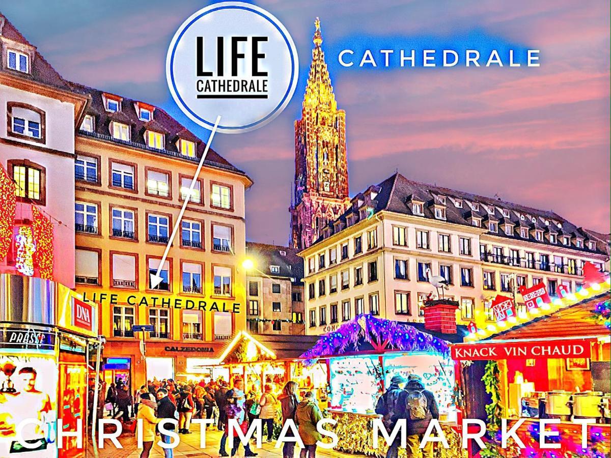 Life Cathedrale City-Center Place Gutenberg Страсбург Екстериор снимка